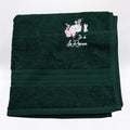 Serviette Brodé Floral