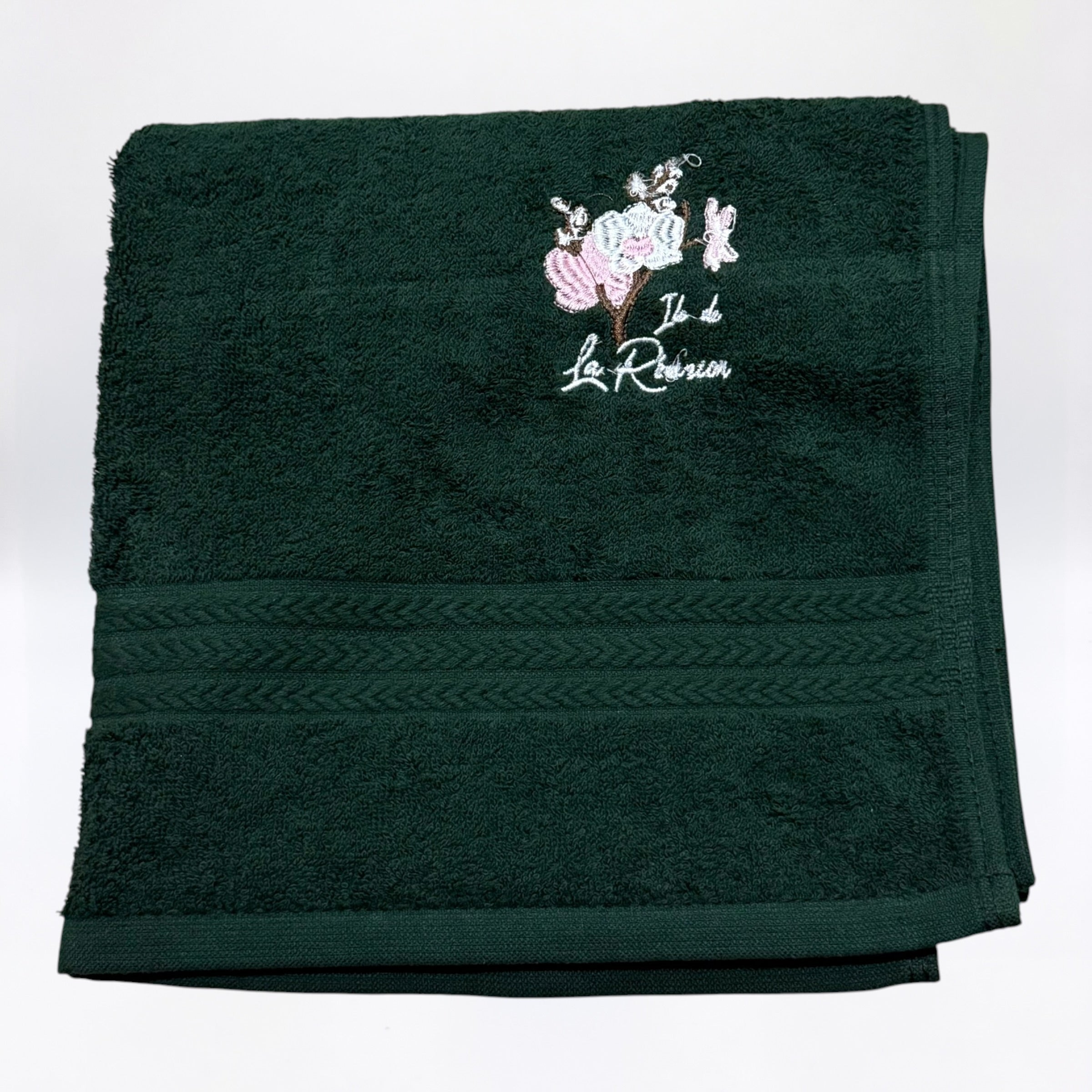 Serviette Brodé Floral