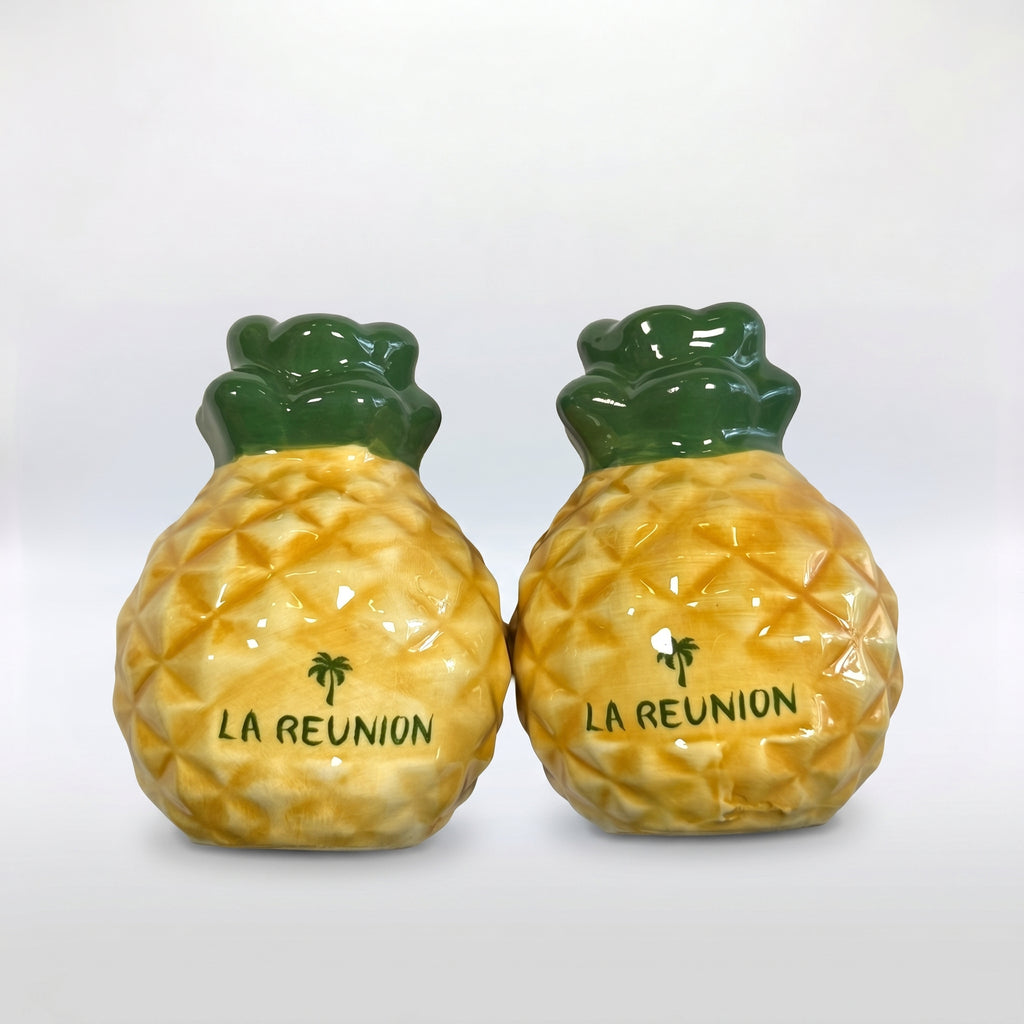 Pots à Sel et Poivre Ananas