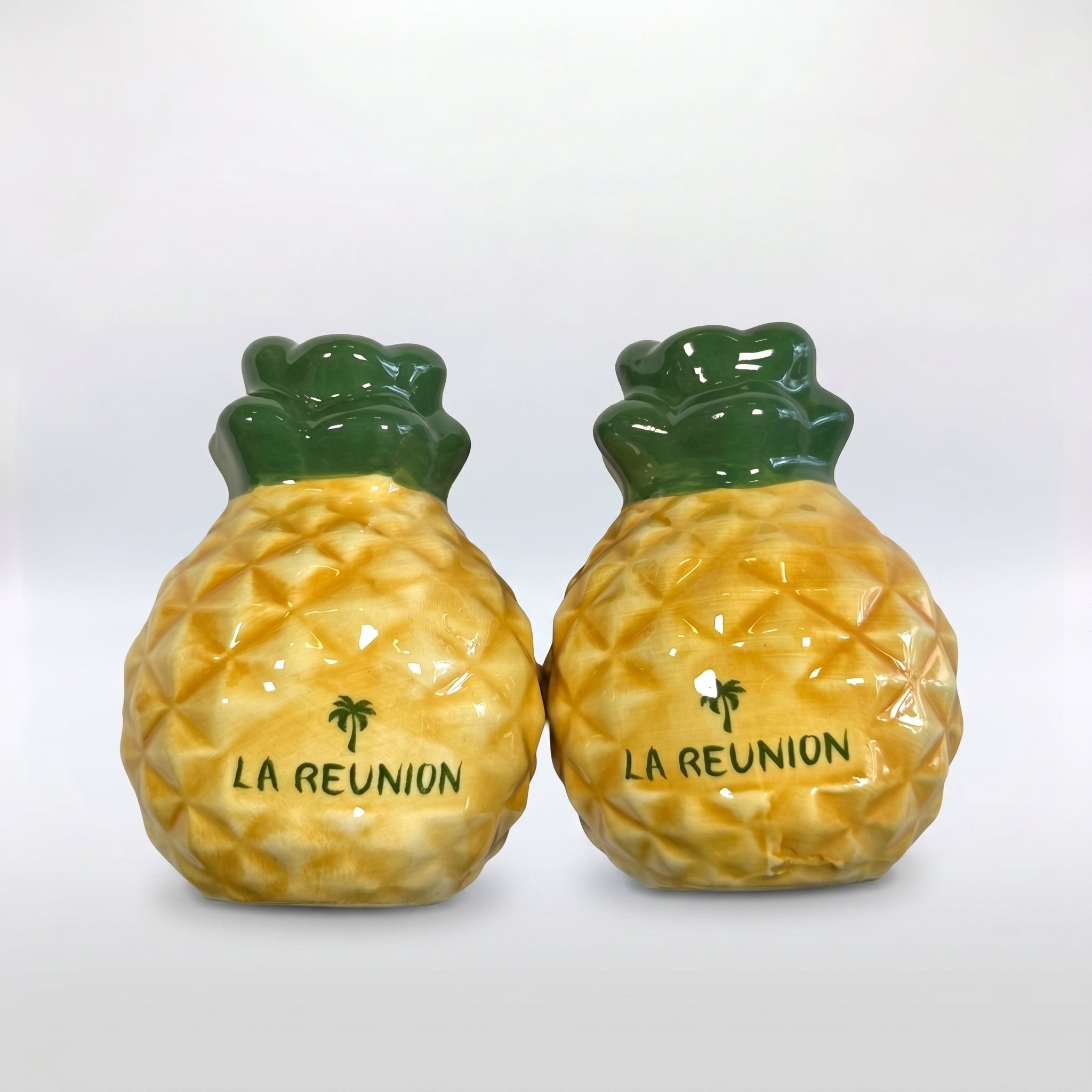Pots à Sel et Poivre Ananas