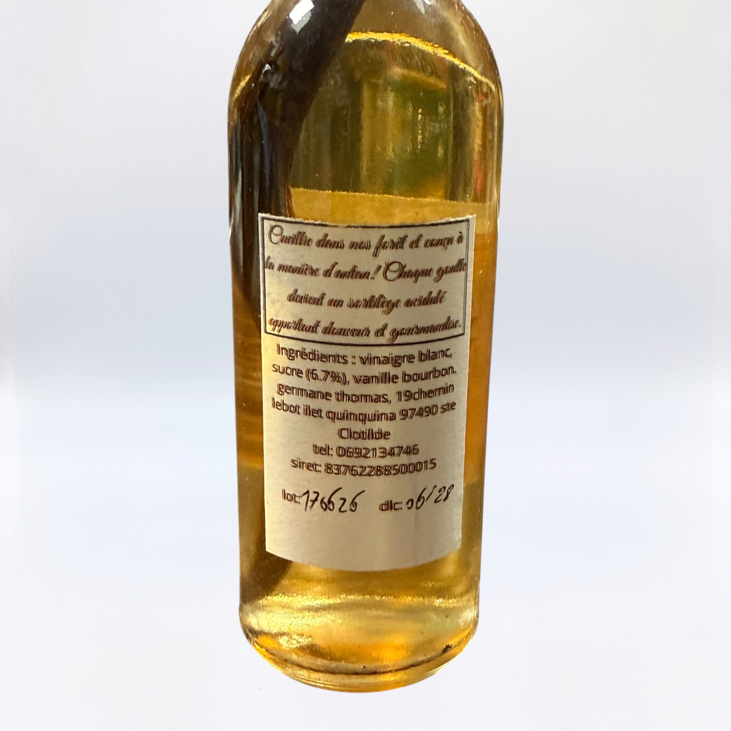 Vinaigre Vanille Bourbon