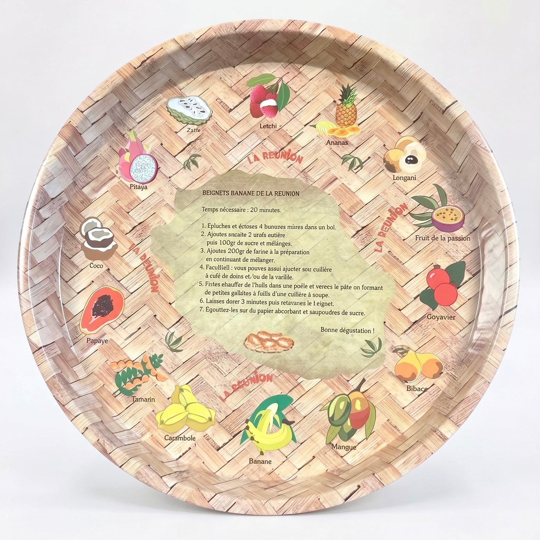 Plateau Métal Recette GM