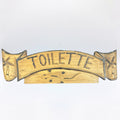 Panneau Bois Toilette